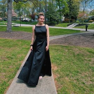 Black Elegant Ballgown